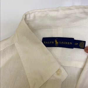White Ralph Lauren long sleeve men’s button down